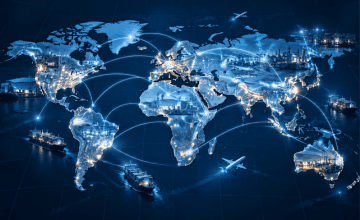 Global manufacturing network supporting international operations